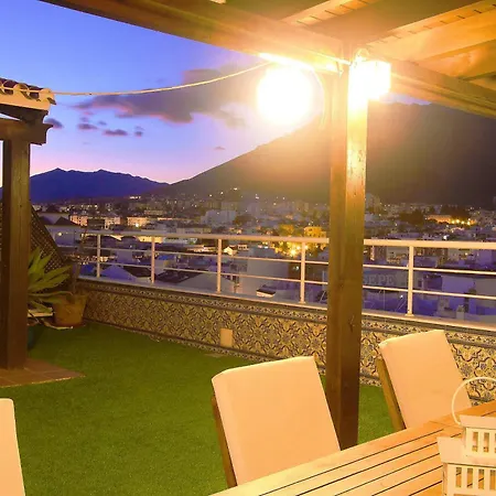 1149 Unique Beachfront Penthouse Center 400m2 * Marbella