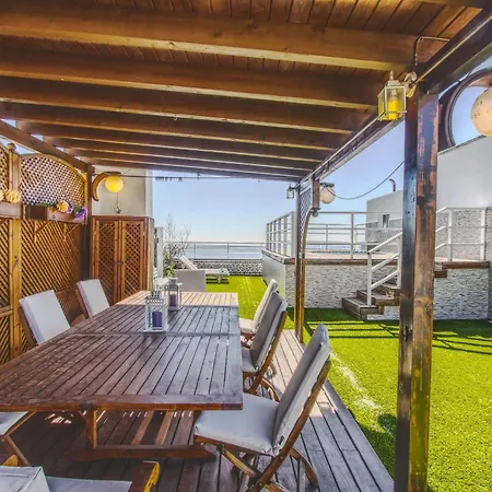 1149 Unique Beachfront Penthouse Center 400m2 * Marbella