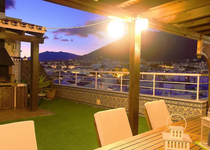 1149 Unique Beachfront Penthouse Center 400m2 * Marbella