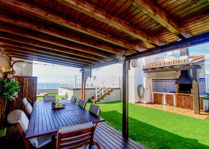 1149 Unique Beachfront Penthouse Center 400m2 * Marbella