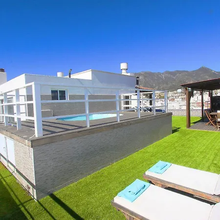 アパート 1149 Unique Beachfront Penthouse Center 400m2 マルベーリャ