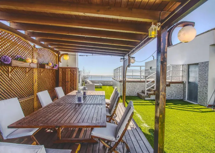 1149 Unique Beachfront Penthouse Center 400m2 * Marbellac
